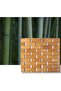 Luxury rollable shower mat, non-slip mat, eco-friendly bamboo, brown - 5