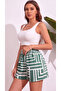 Women's Comfortable Fit High Waist Viscose Shorts