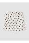 Quality Pieces from Çelebi Store High Waist Polka Dot Mini Jean Skirt - 8