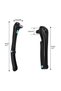 Back hair remover, electric hair trimmer, body epilator, DIY style, 180-degree foldable cordless design, unisex, painless shaving, wet and dry use. - 2