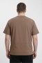 Men Relaxed Fit Short Sleeve Outdoor Pocket T-Shirt, Olive Green - 4