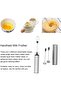 Handheld rechargeable milk frother whisk - electric stick blender with USB connection - 4