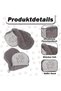 Chenille pet towels, Geschikt voor for cats and dogs, 2-pack, highly absorbent, large size absorbent dry towel with pocket, machine washable, grey. - 3