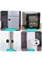 2-Pack Refrigerator Locks - Self-Adhesive Heavy-Duty Combination Refrigerator Locks, Child-Safe Cabinet Locks (White) - 4