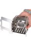Lightweight Foldable Stainless Steel Camping Wood & Alcohol Backpacking Stove - 3
