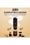 Portable espresso machine, self-heating in 3-4 minutes, rechargeable for NS capsules and grounds - 2
