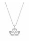 316L Steel Chain Swan Model Silver Color Necklace