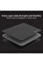 Ultra-Thin Liquid Silicone Mouse Pad with Non-Slip Base and Smooth Glide Surface - MP312, Black - 3