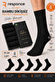 Seamless Super Bamboo Plain Men's Boxed 5 Pairs - 3