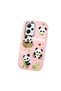 Poco X5 5g Compatible Case Camera Protector Pink Silicone Couple Phone Case Panda Pattern - 3