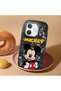 Oppo A5 Pro 5g Compatible Case Camera Protector Black Silicone Couple Phone Case Character Patterned - 2