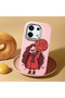 Redmi Note 13 Pro 5g Compatible Case Camera Protector Pink Silicone Couple Phone Case Girl Patterned - 2