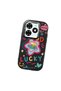 Infinix Hot 40I Compatible Case Camera Protector Black Silicone Couple Phone Case Heart Pattern - 3