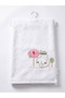 100% Cotton, Embroidered, Hypoallergenic Baby Blanket - Soft Texture, Children's Bath Towel White, 85X115Cm - 4