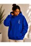 Women's Minimal Printed Oversize Sweatshirt
