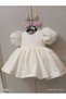 Girls' Satin Bow Princess Dress - Birthday and Special Occasion Dress