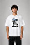 Fast Car Printed Cotton White T-Shirt T-Shirt
