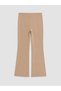 Ozmarka New Season Beige Elastic Waist Spanish Style Girls' Leggings - 5