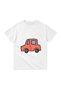 Children's T-Shirt Car Printed Round Neck Short Sleeve 100% Cotton Digital Printing Relaxed Fit Casual Stylish - 2