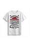 Women's Outdoor Printed Short Sleeve T-Shirt Mountain Camper Coffee Fire Design Relaxed Fit Casual Modern - 2