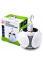4 PC Combo Ultimate Electrics items, TURBINE FAN, FOOTBALL SOLAR LAMP, 2IN1 FLASHLIGHT, LED NIGHT REMOTE CONTROL SET - 5