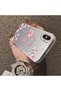 iPhone XS Max Compatible Silicone Edge Hard Back Case Couple Phone Case with Letter S Pattern - 4