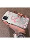 حافظة هاتف متوافقة مع iPhone 12 Pro مصنوعة من السيليكون ذات حافة صلبة وخلفية صلبة ونمط حرف S - 2