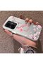Realme C55 Compatible Silicone Edge Hard Back Case Couple Phone Case with Letter S Pattern - 2