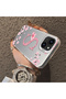 iPhone 14 Plus Compatible Silicone Edge Hard Back Case Couple Phone Case with Letter S Pattern - 4
