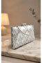 Women's Luxury Chain Bridal and Evening Clutch Bag 14X22 cm - 2