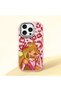Pink Silicone Case Compatible with iPhone 16 Pro Max with Shock-Absorbing Camera Protections