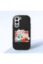 Oppo A5 4G/5G Compatible Shock-Absorbing Camera Protected Black Silicone Case
