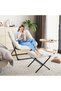 Square Moon Chair, Iron and Cotton Lazy Chair - Fashionable, Minimalist, Practical, Convenient, and Suitable for Family Life - 8