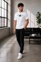 Unisex Oversize Embroidered Batman Design 100% Cotton T-Shirt - 3