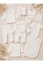 10-Piece Pink Baby Girl Set with Ruffle Details, Newborn Baby Girl Hospital Release Set/ 10-Piece 100% Cotton Premium Baby Girl Zibin Set - 8