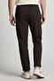 Textured Slim Fit Pants with Drawstring Waist - 4