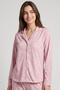 Printed Lapel Collar Pyjama Set - 4