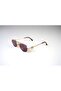 Mm Gold Frame Purple Glass Sunglasses - 6