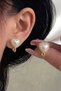 Premium Clip Earrings Pearl Heart Design Non-Pierced Earrings No Ear Hole Required - 4