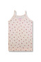 100% Cotton 3-14 Years Old Girls' Thin Strap Jacquard Undershirt Set of 6 / Undershirt / Underwear - 6
