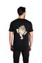 Men's Mandal Ganesha Head Spiritual Printed Relaxed Fit Short Sleeve T-Shirt Comfortable Casual Modern