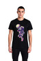 Men's Retro Space Basketball Printed Short Sleeve T-Shirt 100% Cotton Relaxed Fit Casual Modern Stylish Elegant