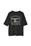 Classic Game Nostalgia Printed Women's Oversize T-Shirt - 2