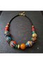 Handmade Colorful Bohemian Short Women's Necklace