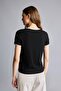 Slim Fit Crochet Collar Ribbed Short Sleeve T-Shirt I6811Ax26Sp - 4