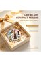 1 Dubai landmark printed round portable folding double-sided makeup small round mirror (random pattern, random delivery of background color) W522 - 6