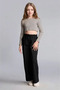 Wide Leg Black Trousers Girls H9663A826Au - 2