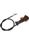 Throttle control nozzles for handheld lawnmowers, compatible with various brands of brush cutters and trimmers. - 2