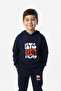 Let's Go Play Printed Premium Sweatshirt & Sweatpants Set for Kids - 2 Piece Sports Set