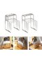 Silver Cutting Board Rack for Kitchen Storage - 2